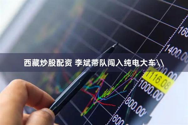 西藏炒股配资 李斌带队闯入纯电大车\